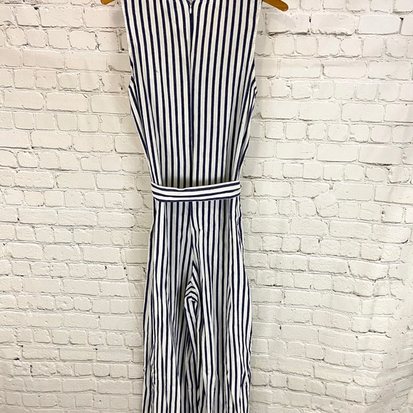 Stripe Capri Jumpsuit - Picture 9 of 11